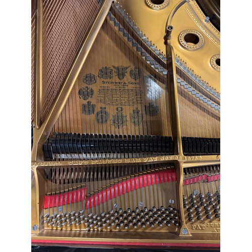 201 - Steinway (c1894)
A 185cm Model A grand piano in an ebonised case. This instrument has been restored ... 