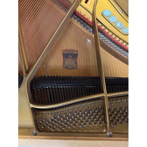 202 - Allison (c1930s)
An Art Deco 152cm grand piano in a birdseye maple and ebony macassar crossbanded ca... 