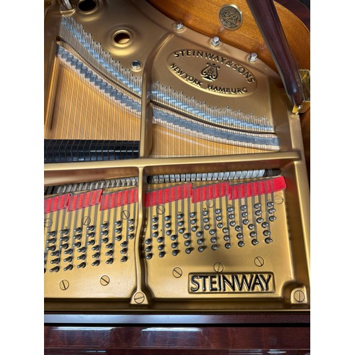 203 - Steinway (c2003)
A 210cm Model B grand piano in a bright mahogany case; together with a stool, cover... 