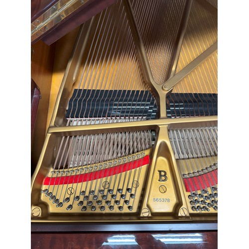 203 - Steinway (c2003)
A 210cm Model B grand piano in a bright mahogany case; together with a stool, cover... 