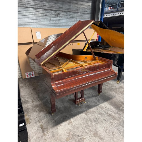 203 - Steinway (c2003)
A 210cm Model B grand piano in a bright mahogany case; together with a stool, cover... 