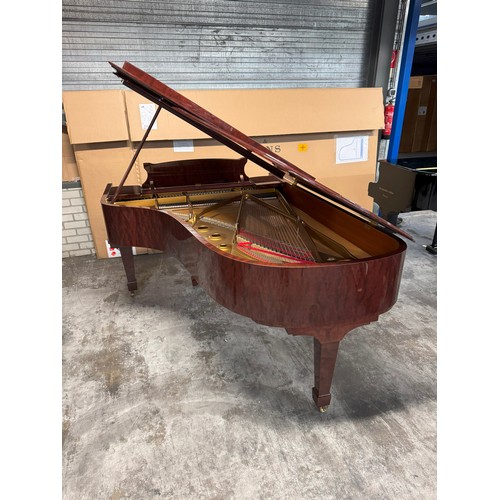 203 - Steinway (c2003)
A 210cm Model B grand piano in a bright mahogany case; together with a stool, cover... 