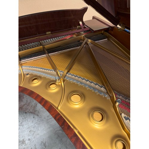 203 - Steinway (c2003)
A 210cm Model B grand piano in a bright mahogany case; together with a stool, cover... 