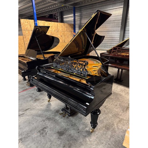 204 - C. Bechstein (c1912)
A 200cm Model V grand piano in an ebonised case. This instrument has been resto... 