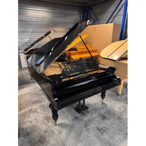 204 - C. Bechstein (c1912)
A 200cm Model V grand piano in an ebonised case. This instrument has been resto... 