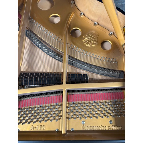 206 - Steingraber & Sohne - Phoenix (c2010) 
A Model 170 grand piano in a bright ebonised case; together w... 