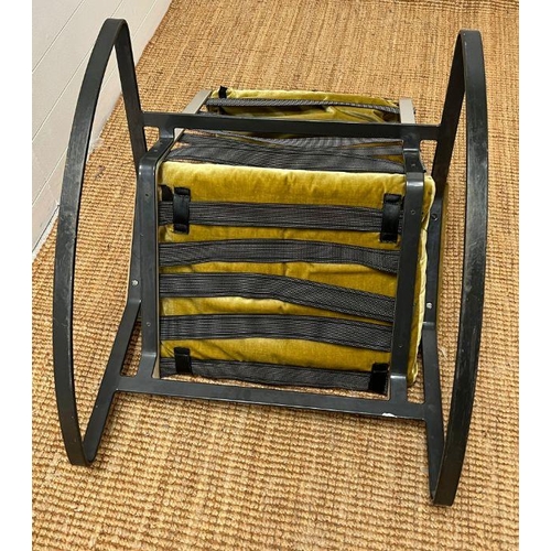 136 - A Reigate Rocker rocking chair by Plunkett upholstered in green