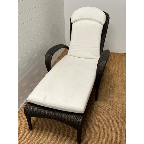 327 - A Dedon designer garden lounger