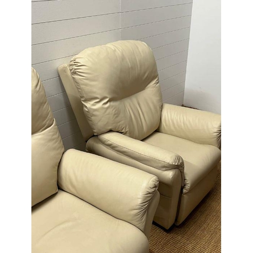 182 - Two electric recliner chairs