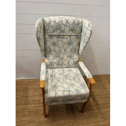 183 - A HSL specialist wing back chair