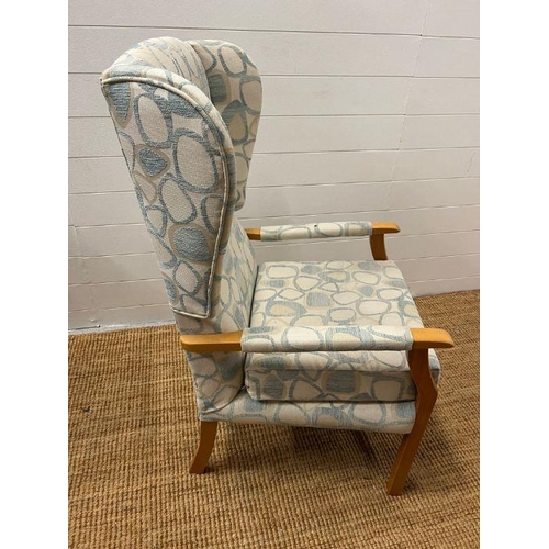 183 - A HSL specialist wing back chair