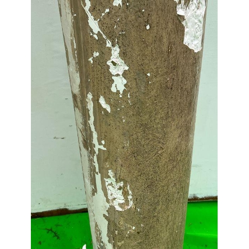 271 - Four plaster reclaimed columns (H250cm)