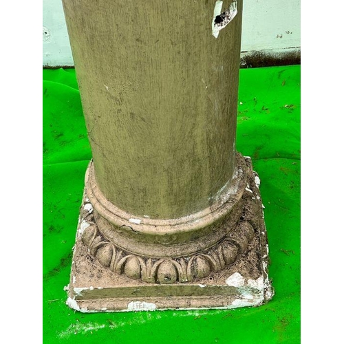 271 - Four plaster reclaimed columns (H250cm)