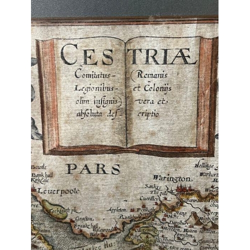 323 - Two antique Maps of Chester, Cestria and Cambridge.