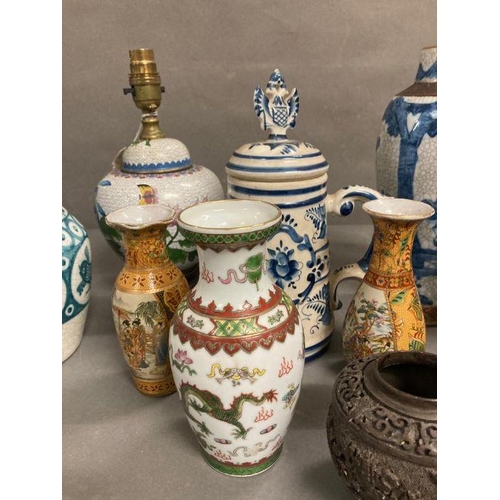 371 - A selection ceramics, various countries and styles