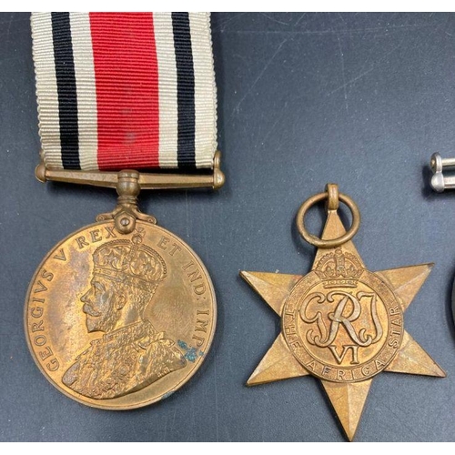 576 - A selection of WWII Medals to include The Africa Star, The War Medal, 1939-45 Star, The Pacific Star... 