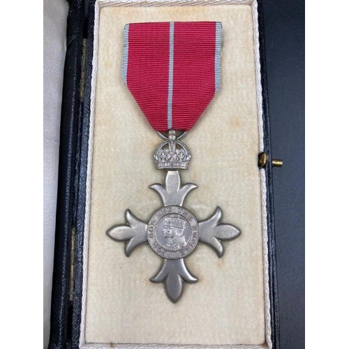 587 - An MBE cased.