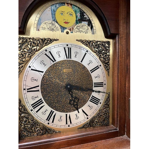 618 - An emperor long case clock