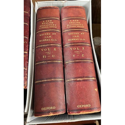 641 - Volumes of leather bound 