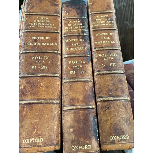 641 - Volumes of leather bound 