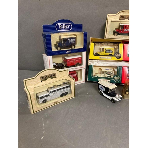 707 - A selection of boxed and unboxed toy cars, Lledo etc