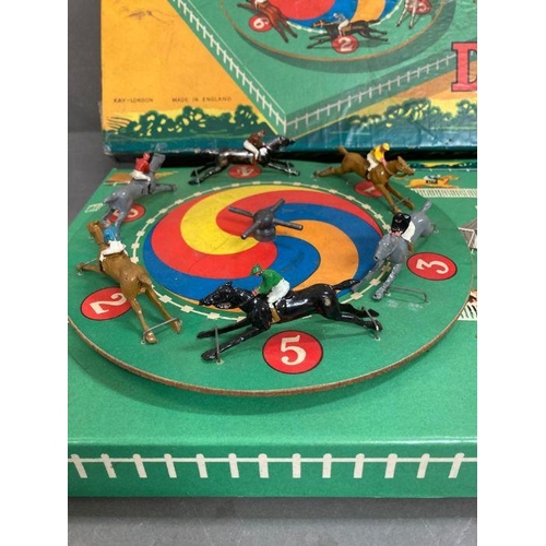 710 - A boxed electric Derby game by Kay of London