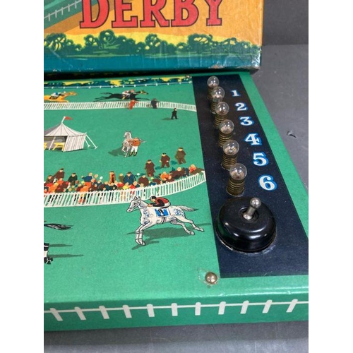 710 - A boxed electric Derby game by Kay of London