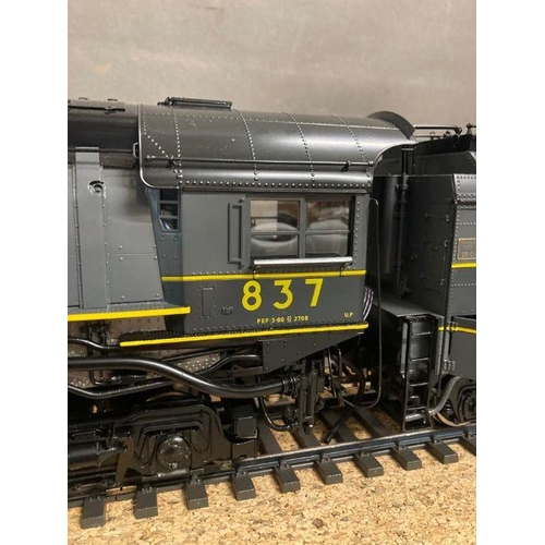 721 - A Samhongsa Co. Ltd. Train UP 4-8-4 FEF-3 OIL in two-tone gray. #45 of a 66 limited edition run and ... 