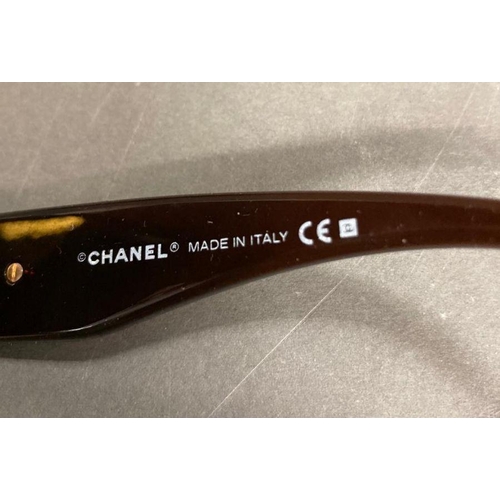 A selection of six vintage Chanel sunglasses