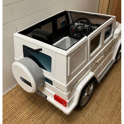 912 - Two AMG Mercedes G Wagon kids rode on cars AF(No charges, untested)