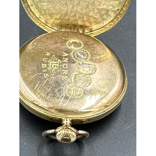 633 - An 18ct gold Nord watch pocket watch AF (Approximate Total weight 49.7g)