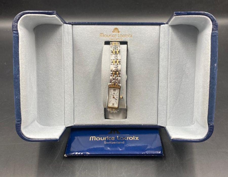 A Maurice Lacroix Ladies watch with box and papers 32739