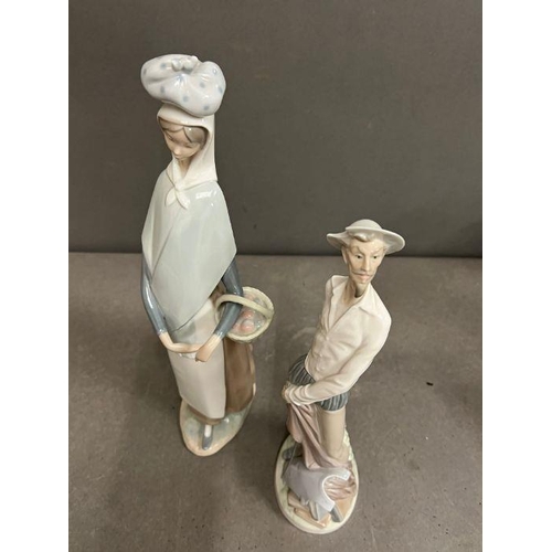 69 - Two Lladro porcelain figures