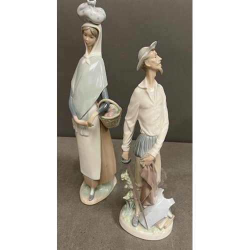 69 - Two Lladro porcelain figures