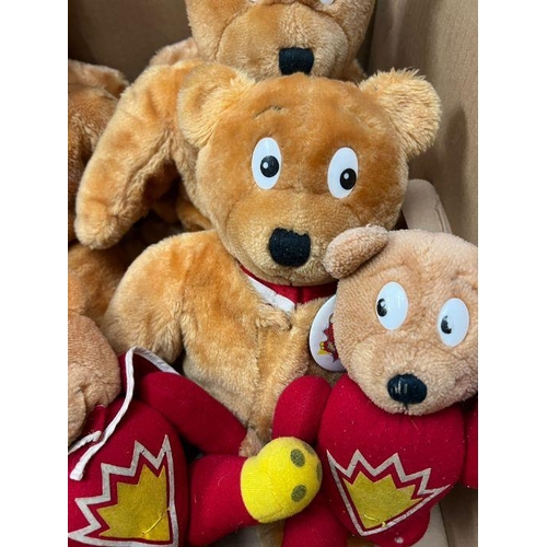 893 - A selection of ten Super Ted soft toys