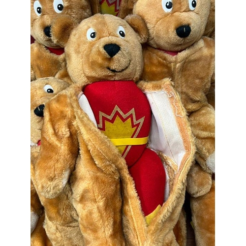 893 - A selection of ten Super Ted soft toys