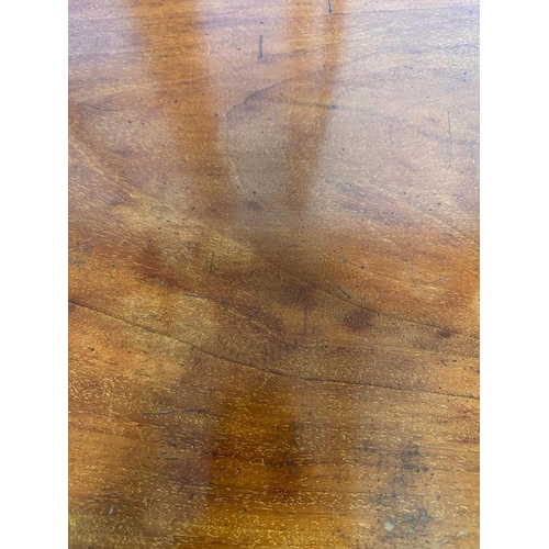 2 - A substantial mahogany two over three Georgian style chest of drawers with drop handles (H 117cm x D... 