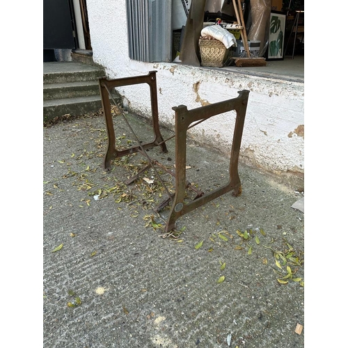 212 - A reclaimed metal table base