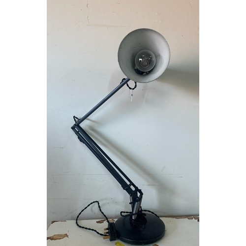 309 - A black angle poise lamp