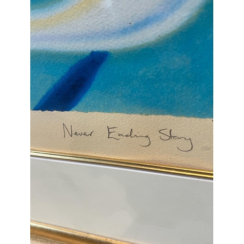 425 - Three signed lithographs prints by Adam Barsby, Heading Home, Never Ending Sky and Be Back Soon