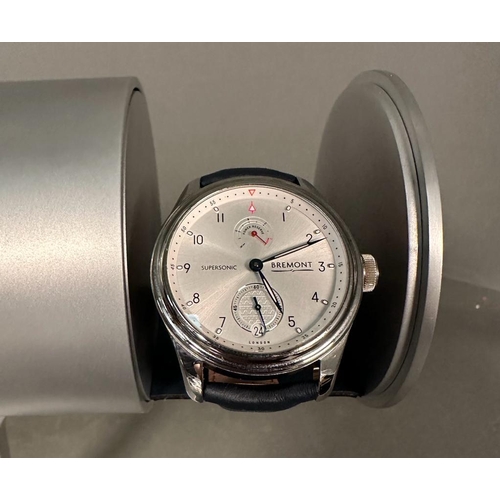 480 - Bremont Limited Edition Stainless Steel Supersonic chronometer. Bremont have incorporated original a... 