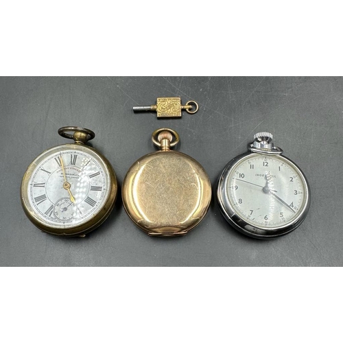 487 - A selection of various pocket watches AF.