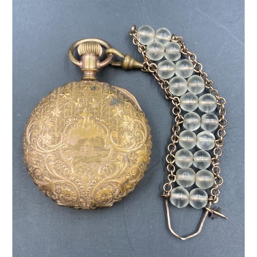 493 - An Atlas Watch company pocket watch