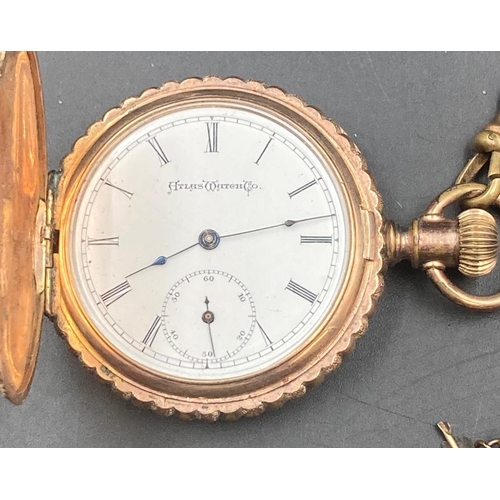 493 - An Atlas Watch company pocket watch