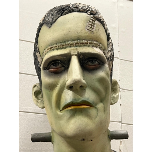 506 - A 1960's Frankenstien's monster in fibre glass, original paintwork height  218cm width 103