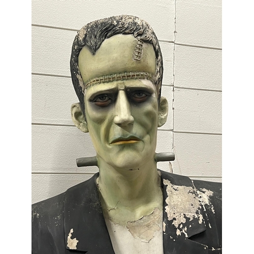 506 - A 1960's Frankenstien's monster in fibre glass, original paintwork height  218cm width 103