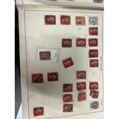 675 - An interesting selection of stamps, including Penny Reds