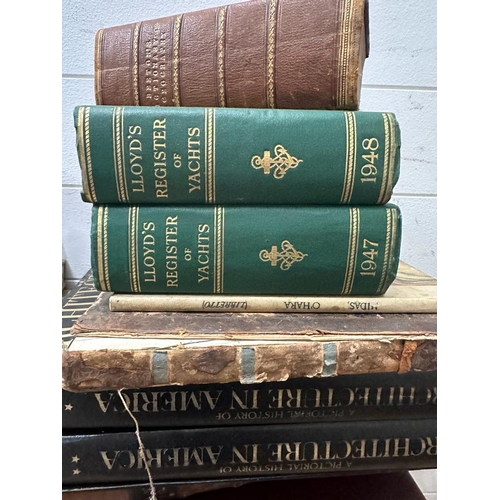 739 - An extensive collection of vintage reference books covering a range of subjects including aesthetici... 