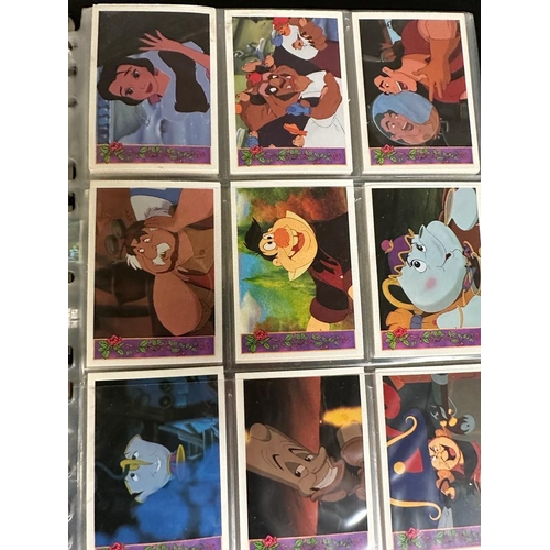 746 - Six Disney trading and collecting card albums to include Beauty and the Beast, The Little Mermaid et... 