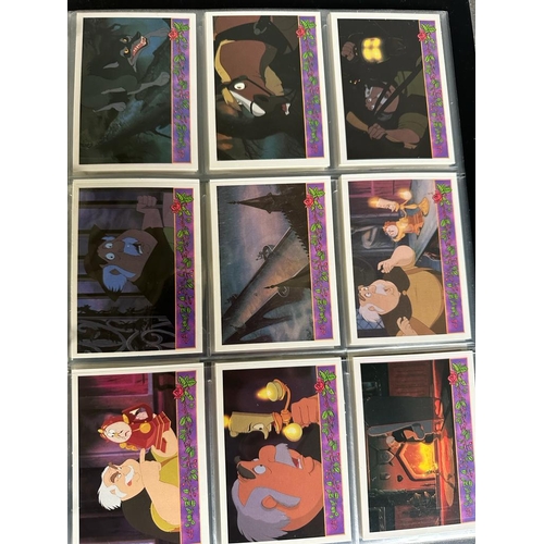 746 - Six Disney trading and collecting card albums to include Beauty and the Beast, The Little Mermaid et... 